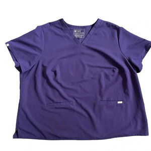 FIGS‎ Casma Technical Collection Scrub Top Women's Size 6XL